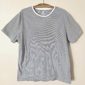H&M | Navy & White Striped Tee Shirt